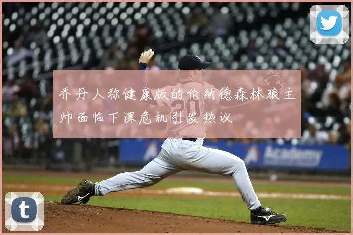乔丹人称健康版的伦纳德森林狼主帅面临下课危机引发热议